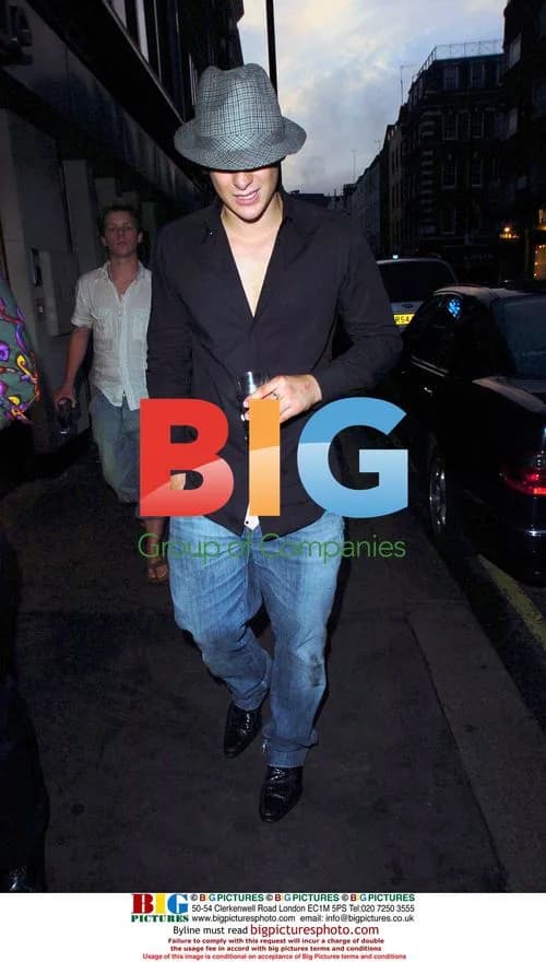 Lee Ryan from Blue at Eve nightclub