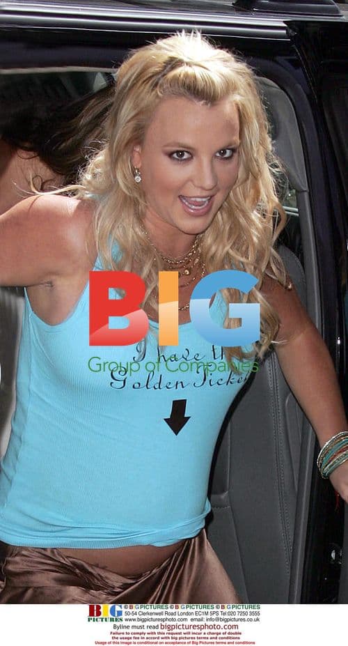 Britney Spears at 'Charlie And The Chocolate Factory' Premiere