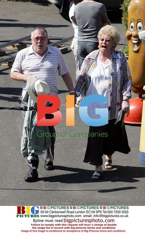 Coronation Street Actors Bill Tarney and Liz Dawn