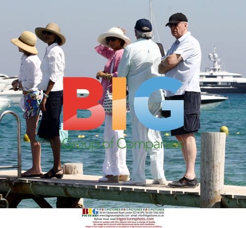 Michael Caine enjoys time in St Tropez with wife