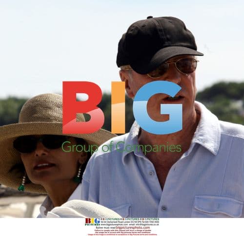 Michael Caine and Wife in St Tropez
