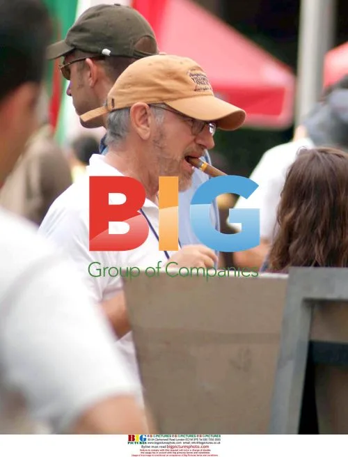 Steven Spielberg on set in Malta