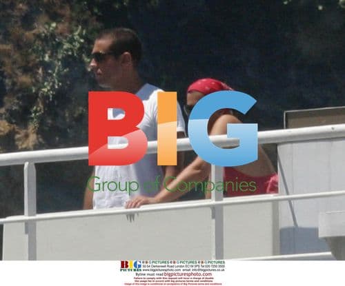 Annabella Sciorra on holiday in Ponza