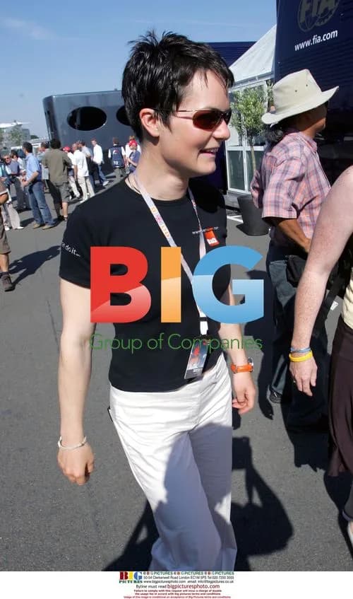 Ellen MacArthur at British Grand Prix