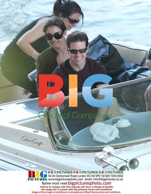 Tom Cruise and Katie Holmes in Rome