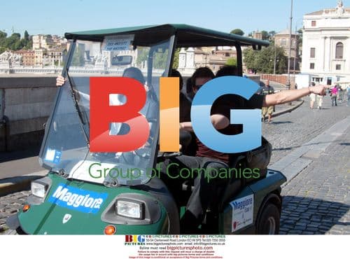 Tom Cruise and Katie Holmes in Rome