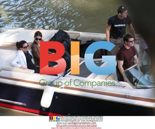 Tom Cruise and Katie Holmes in Rome