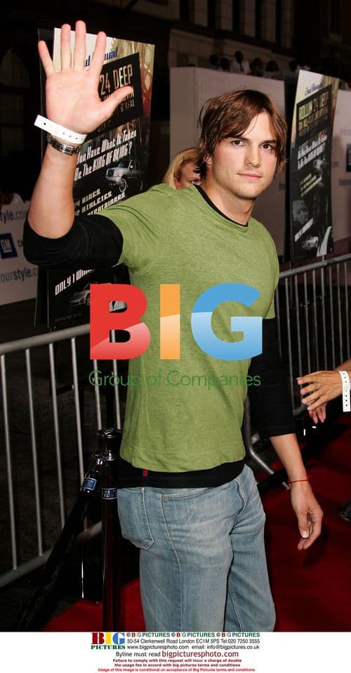 Ashton Kutcher at GM Car Showdown