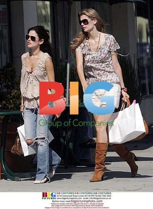 Rachel Bilson and Mischa Barton Shopping in West Hollywood