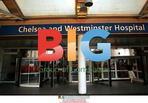 Geri Halliwell visits Chelsea and Westminster Hospital