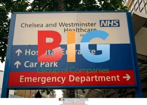 Geri Halliwell visits Chelsea and Westminster Hospital