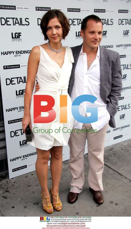 Maggie Gyllenhaal and Peter Saarsgard at Premiere