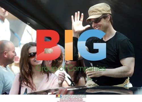 Tom Cruise and Katie Holmes in Rome