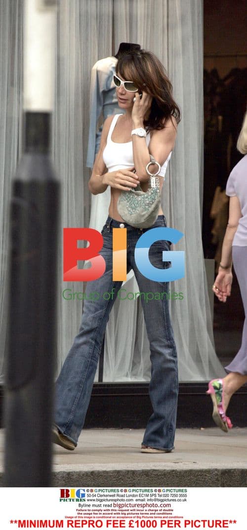 Tara-Palmer Tomkinson leaves celeb hair salon