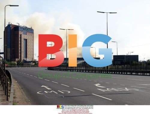 Fire at North London Woodyard