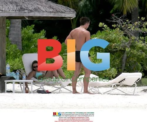 Charlotte Church and Gavin Henson on vacation in Antigua