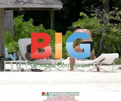 Charlotte Church and Gavin Henson on Holiday in Antigua