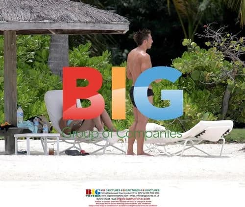Charlotte Church and Gavin Henson on Holiday in Antigua