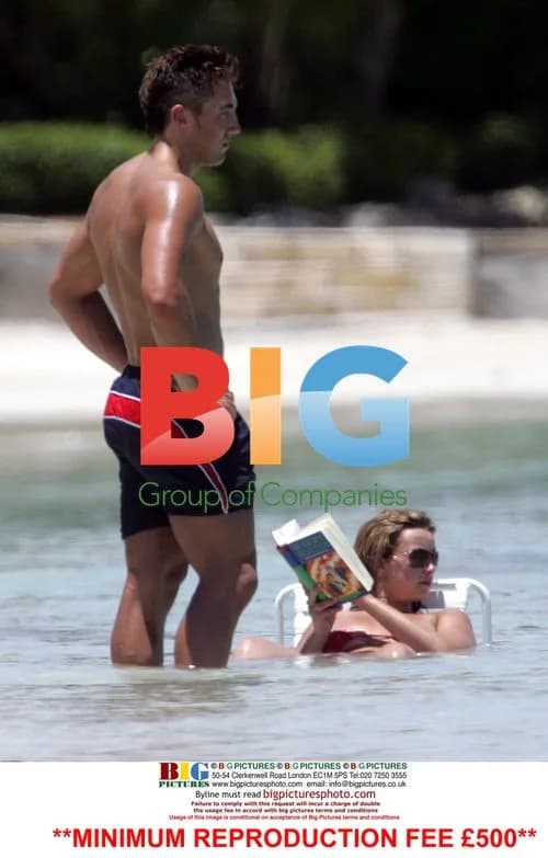 Charlotte Church and Gavin Henson on Holiday
