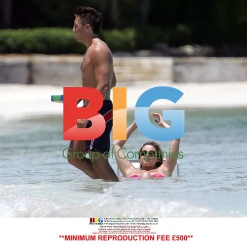 Charlotte Church and Gavin Henson on holiday in Antigua