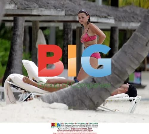Charlotte Church and Gavin Henson in Antigua