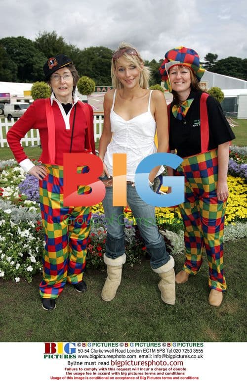 Hollyoaks stars film at Tatton Flower Show