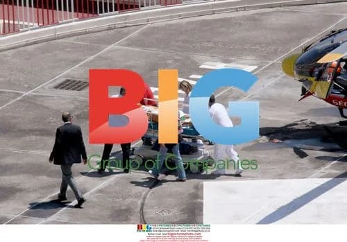 Pauline Arrives By Helicopter After Trampoline Accident