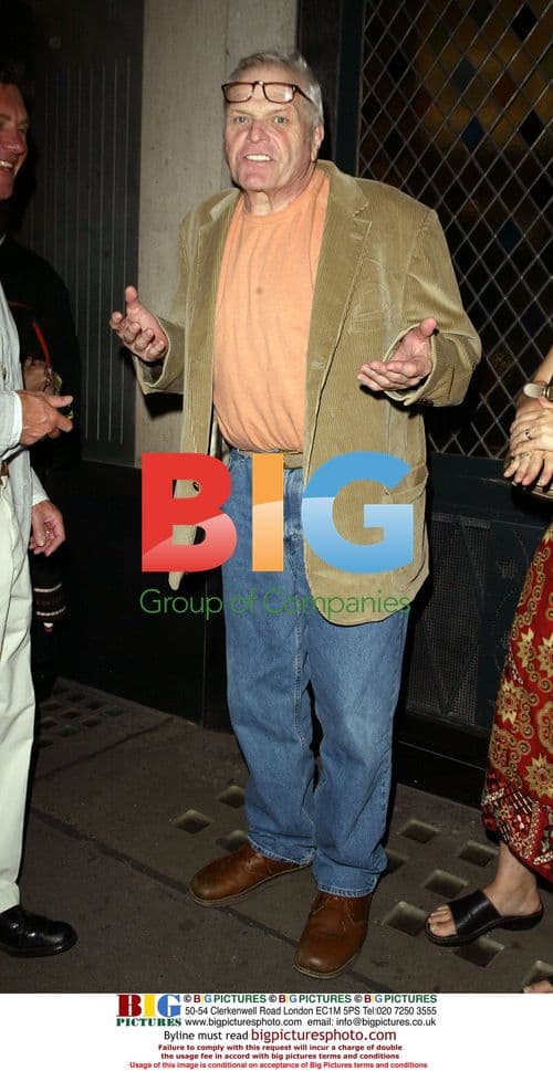 Brian Dennehy at the Ivy in London