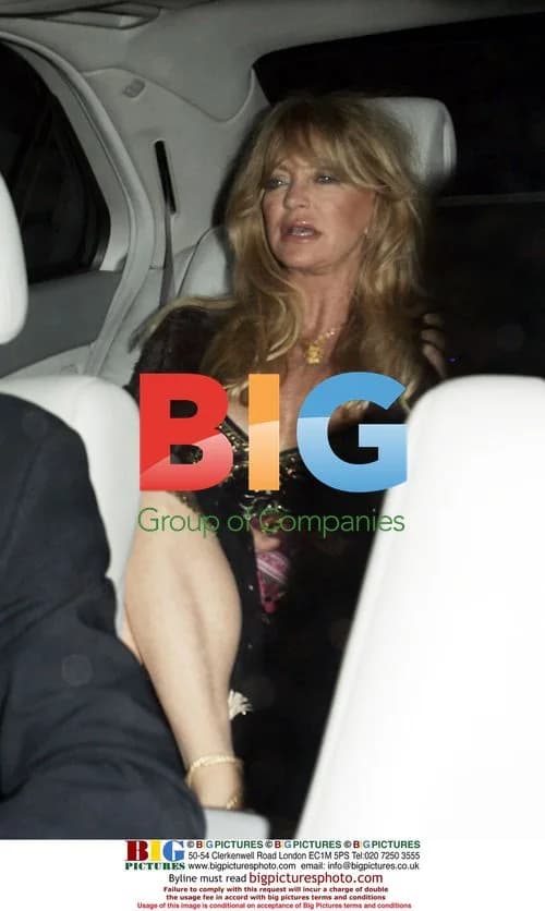 Goldie Hawn at The Ivy Restaurant in London