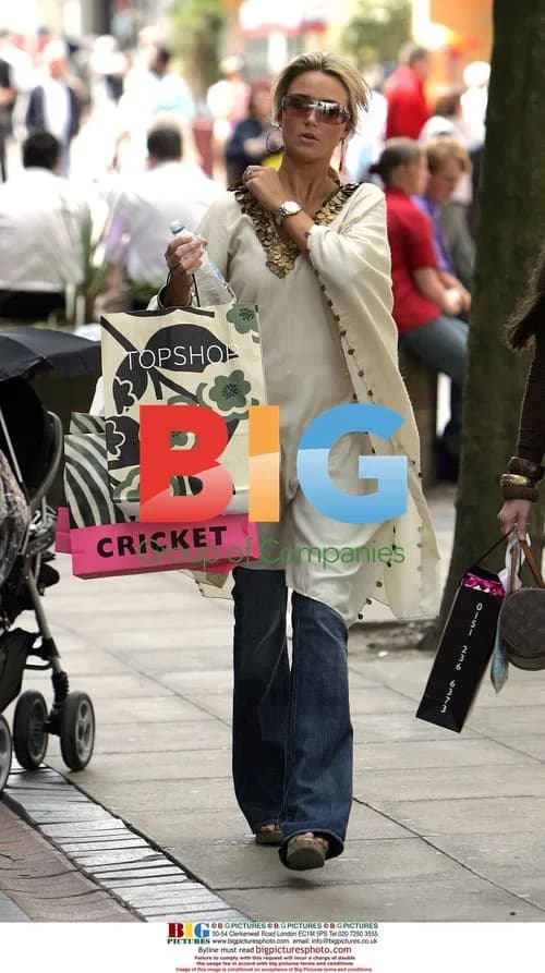Alex Curran goes shopping in Liverpool