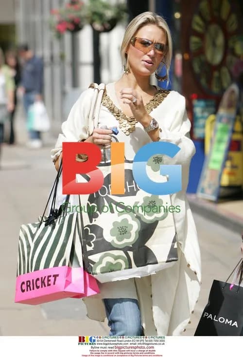 Alex Curran Goes Shopping in Liverpool