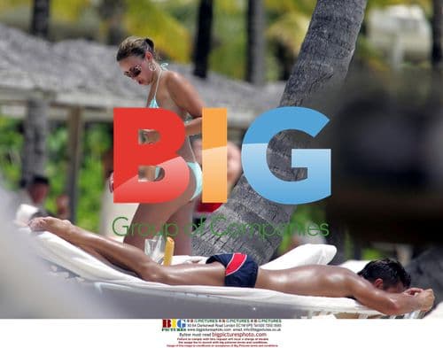 Charlotte Church and Gavin Henson on holiday in Antigua