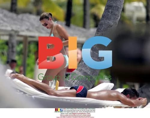 Charlotte Church and Gavin Henson on holiday in Antigua