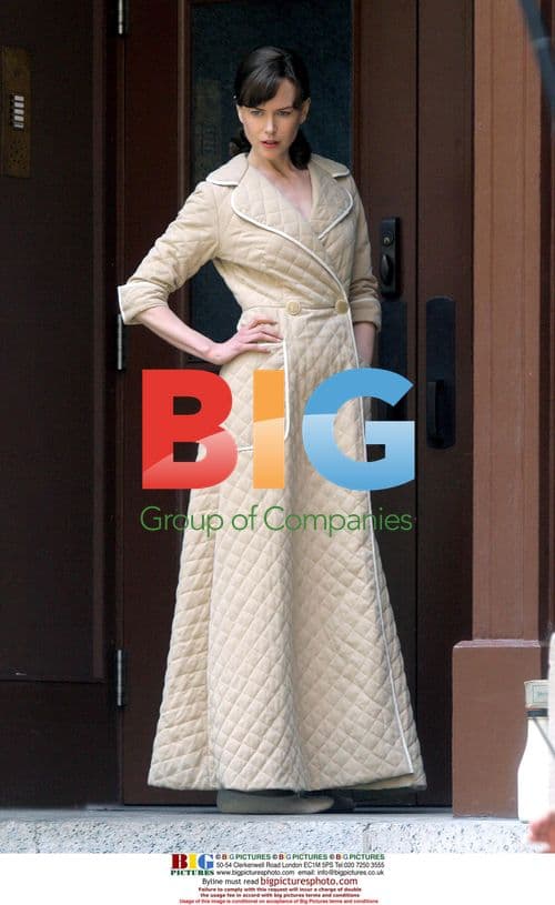 Nicole Kidman filming 'Fur' in New York