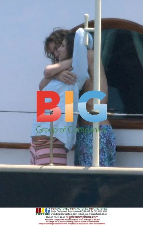 Prince Andrea and girlfriend on yacht