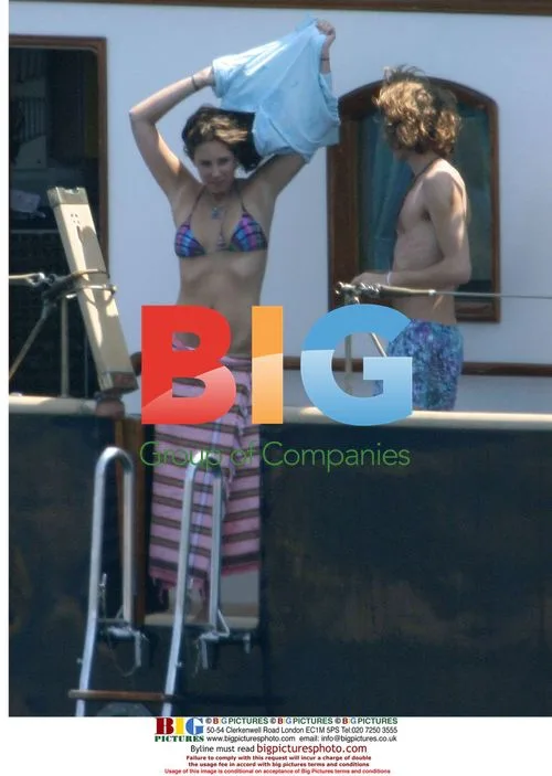 Prince Andrea on yacht with girlfriend