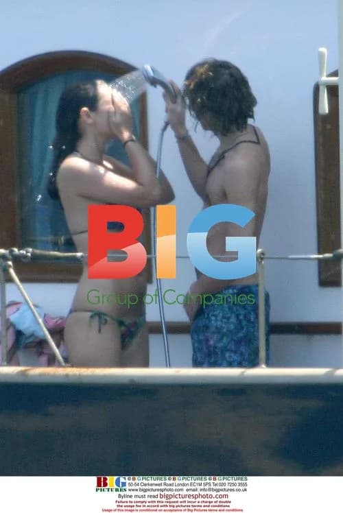 Prince Andrea and Tatiana on yacht