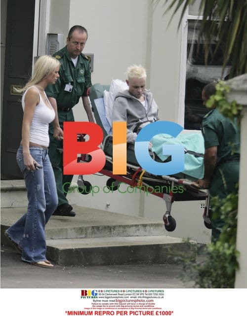 Brian Harvey taken to hospital for check-up