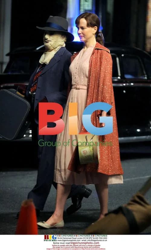 Nicole Kidman on set of 'Fur' in NYC