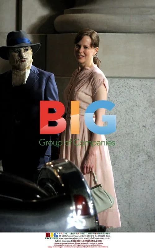 Nicole Kidman Filming "Fur" in NYC