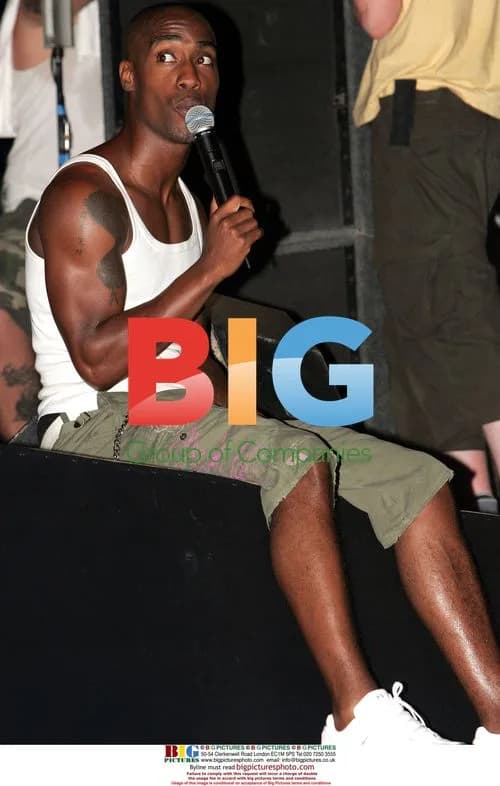 Simon Webbe of Blue Performing in Limassol