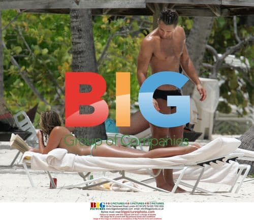 Charlotte Church and Gavin Henson in Antigua