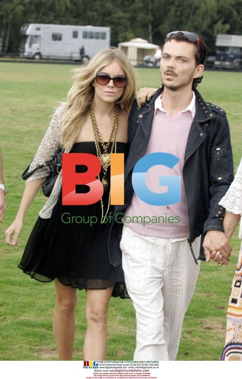 Sienna Miller & Matthew Williamson at Polo Cartier International Day