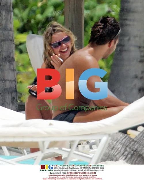 Charlotte Church and Gavin Henson on holiday in Antigua
