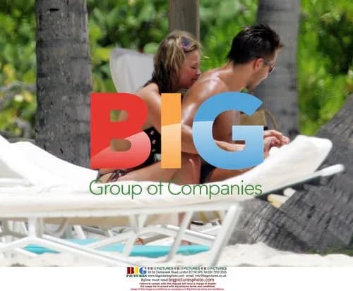 Charlotte Church and Gavin Henson on holiday in Antigua