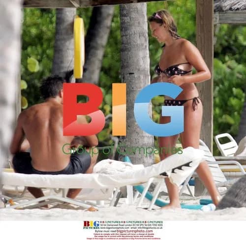 Charlotte Church and Gavin Henson in Antigua