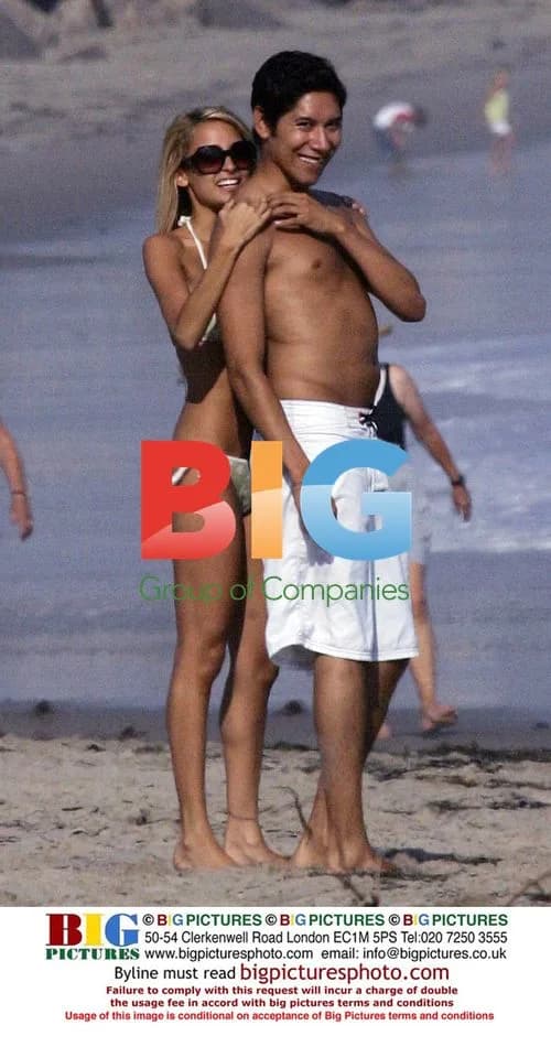 Nicole Richie Hugs Mystery Guy in Malibu