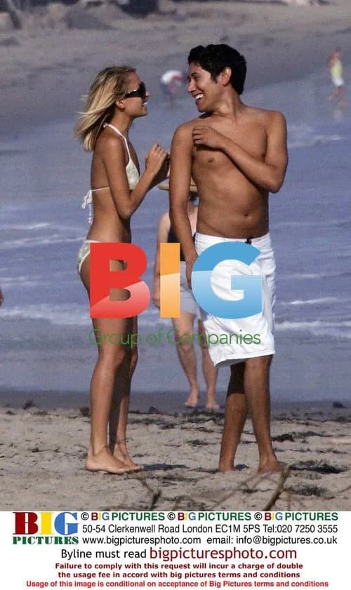 NICOLE RICHIE enjoys hot day in Malibu
