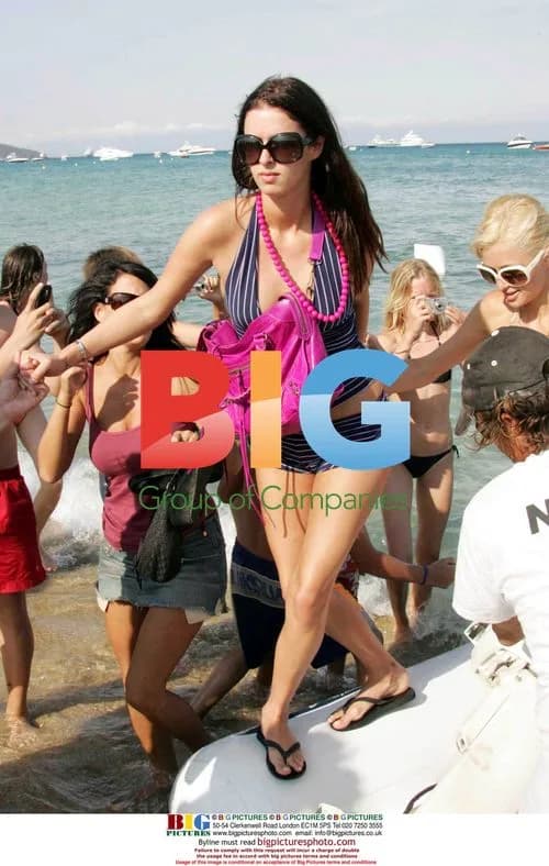Paris and Nicky Hilton on holiday in St Tropez