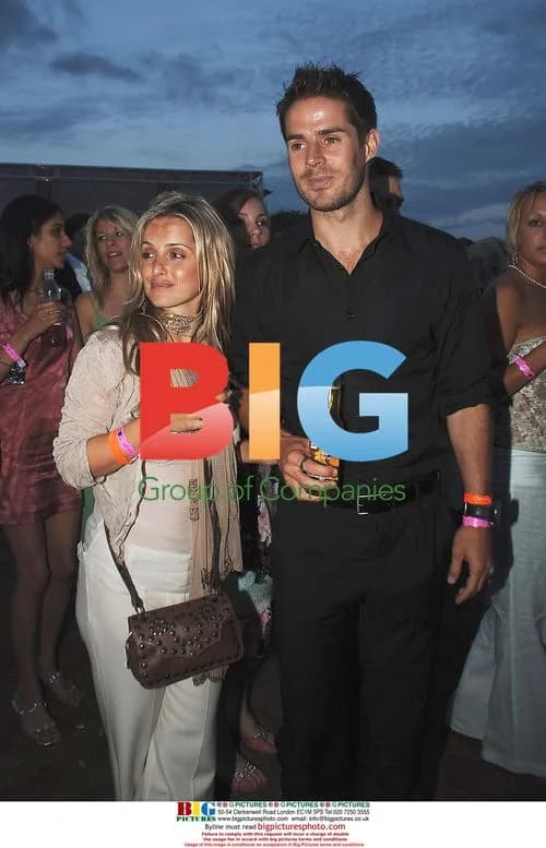 Jamie and Louise Redknapp at Polo Cartier
